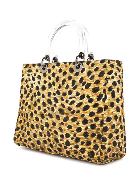 christian dior borsa leopardata